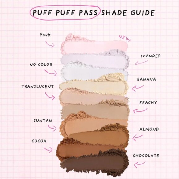 Kimchi Chic Beauty Puff Puff Pass Set and Bake Setting Powder 03 Translucent - Picture 7 of 9